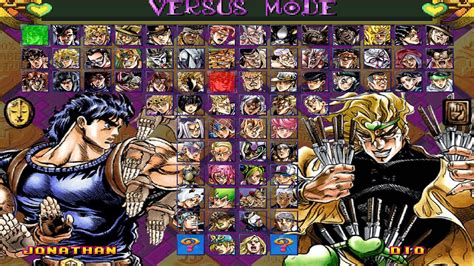 jojo hftf characters